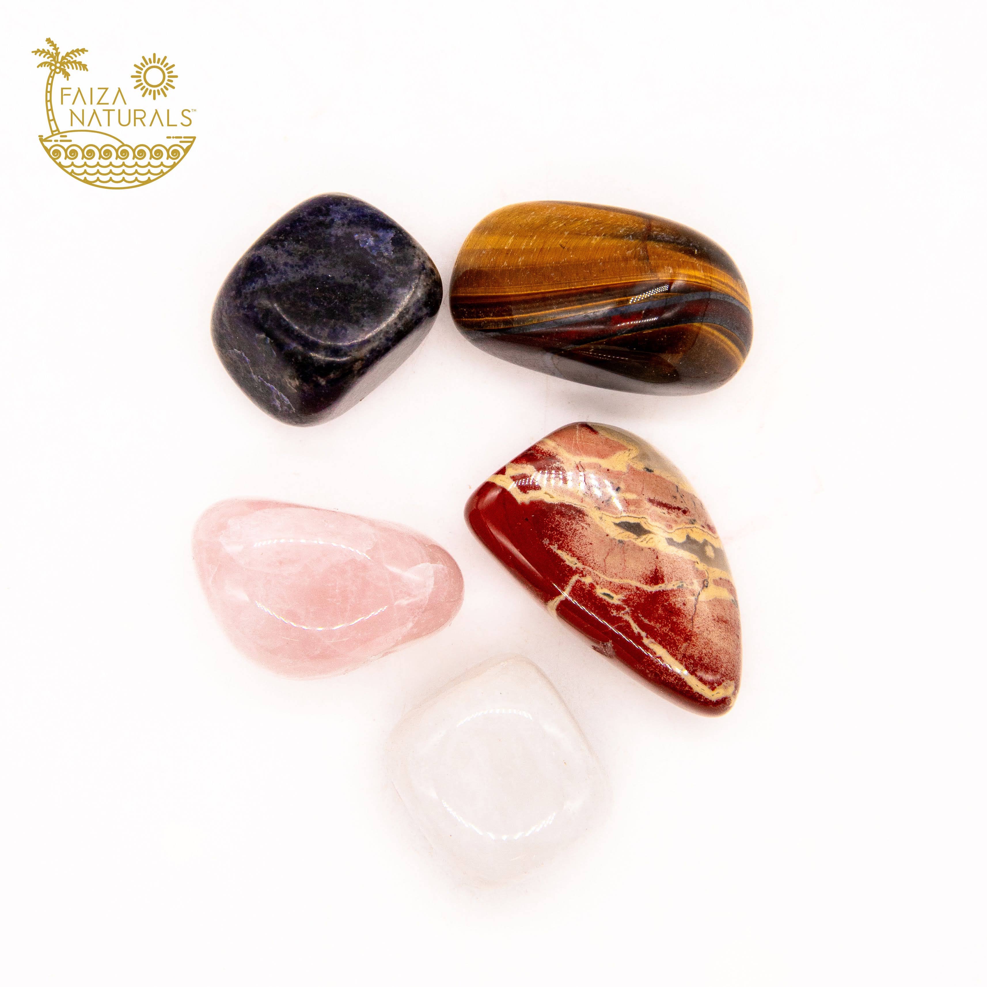 Faiza Naturals - Wholesale Spiritual Stone/Crystal - Gemini Zodiac Crystals Set1