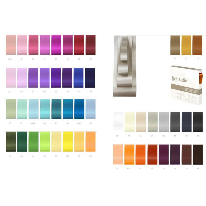 kadopapier.net - Wholesale Ribbon - Gift Wrapping - Poly Bordeaux Satin Ribbon1