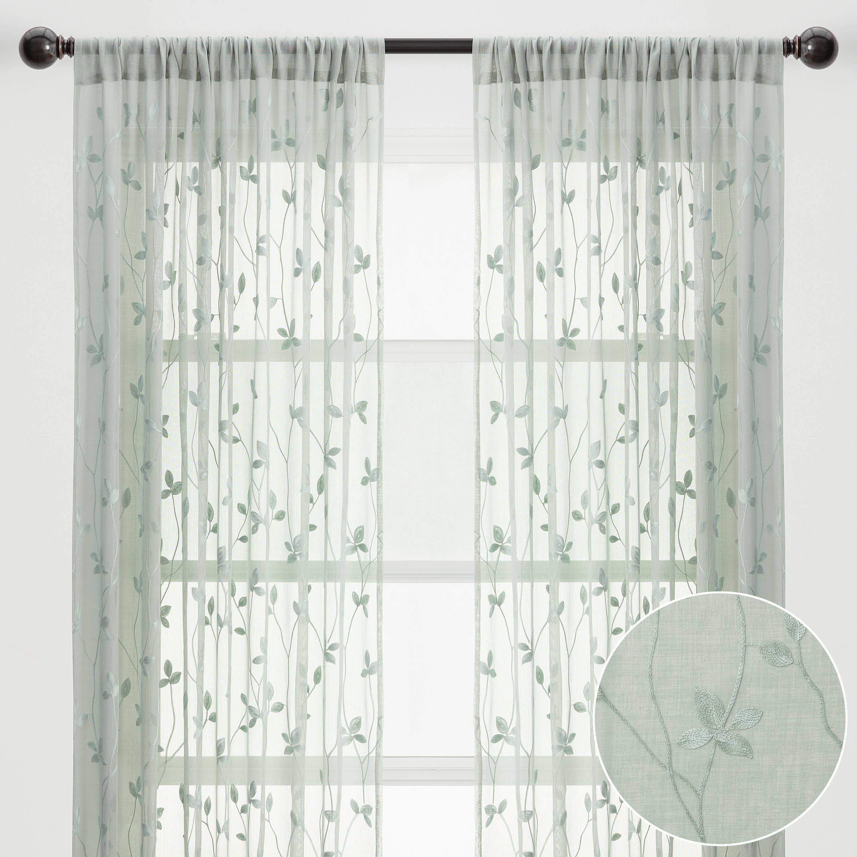 Chanasya - Wholesale Curtain - Sheer Vine Curtains14