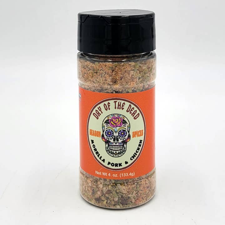 MORELLA PORK AND CHICKEN RUB - Day of the Dead for wholesale by PSI Legacy Food / Day of the Dead