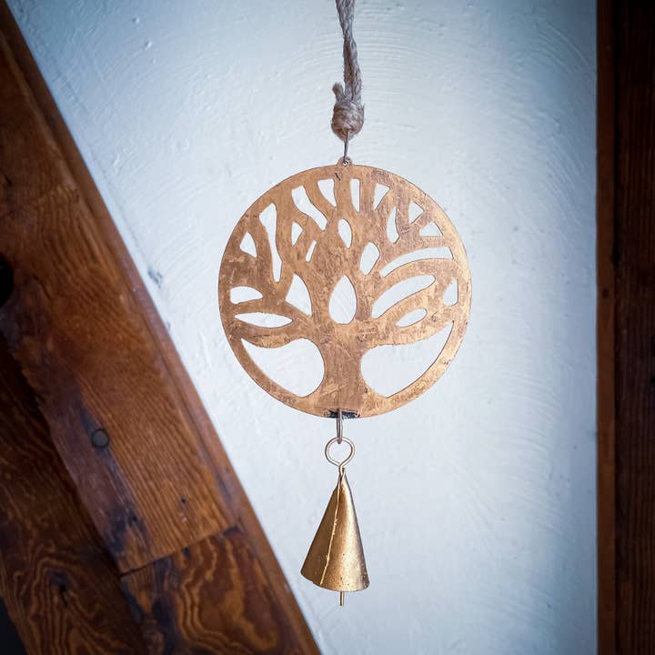 Mira Fair Trade - Wholesale Wind chime - Mini Tree of Life Wind Chime3