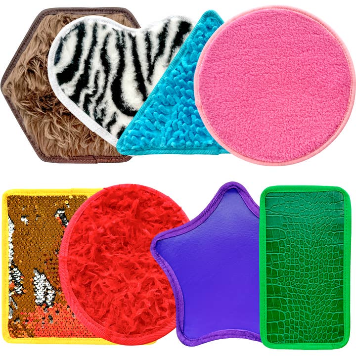 QUOKKA - Wholesale Toy Set - Kids - Shapes & Texture Sensory Toys for Kids | 8 pieces