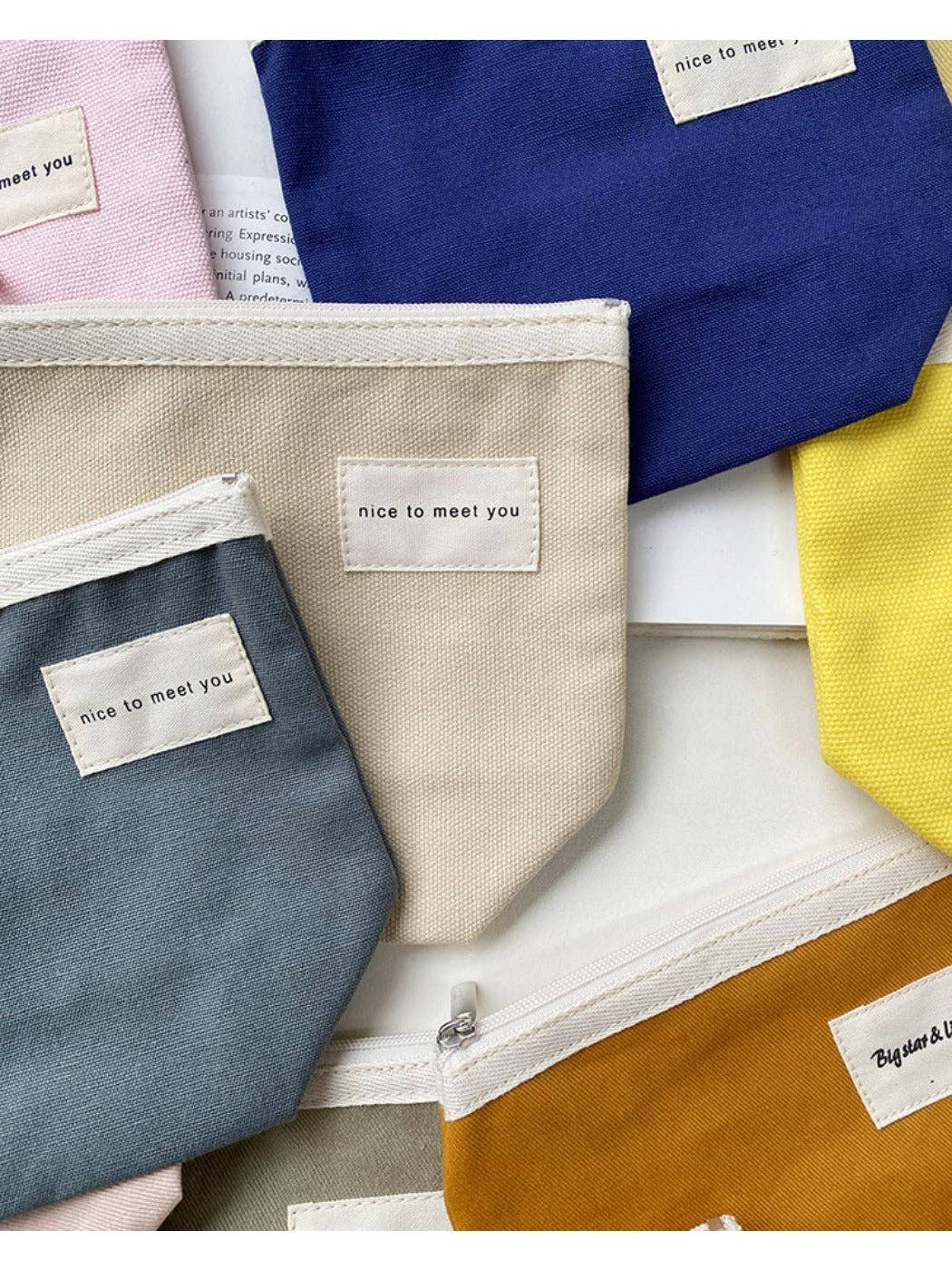 Funkyrel® Atzbranding Limited - Wholesale Coin Purse - Women's - Cosbai - Minimalist Small Canvas Cardholder Pouch & Coin Purse12