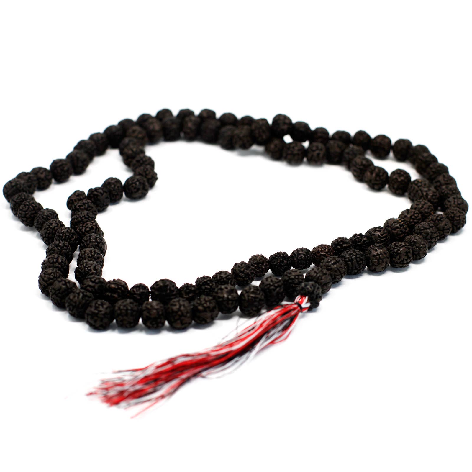 AWGifts Europe - Wholesale Prayer Beads Necklace - Rudr-01 - 108 Rudraksha Mala - Dark1