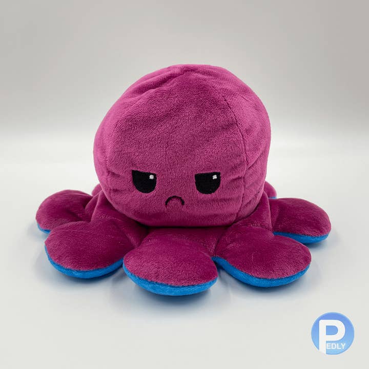 Swaptopus - Wholesale Stuffed/Plush Toy - Kids & Baby - Reversible Swaptopus 2.0 (Lila | Blau)3