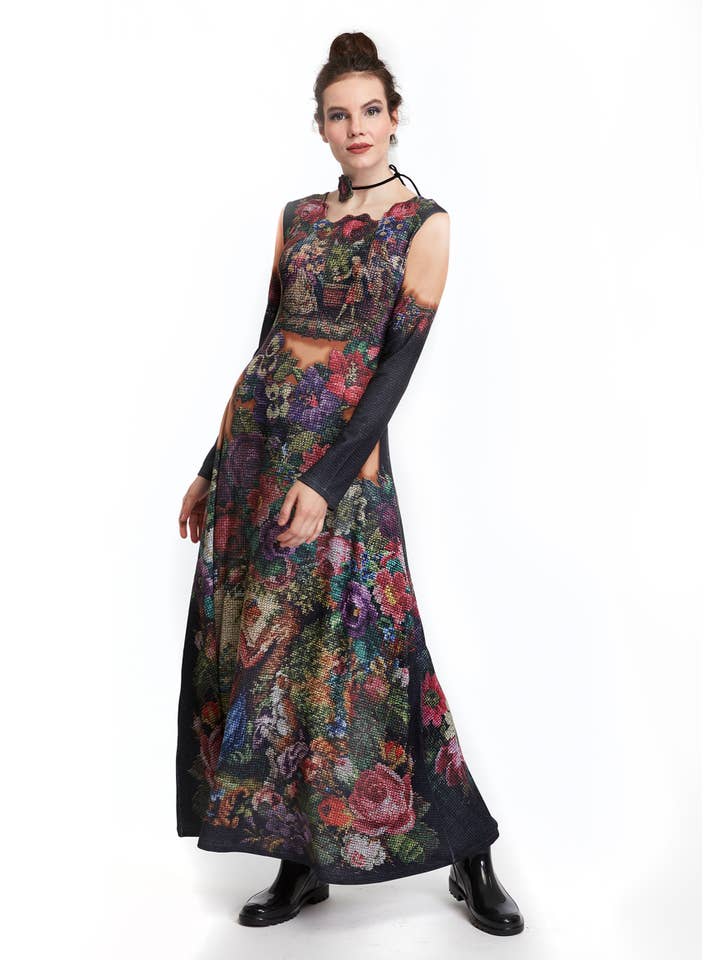 IPNG Design - Vente Robe – femme - Robe longue - Back To Black3