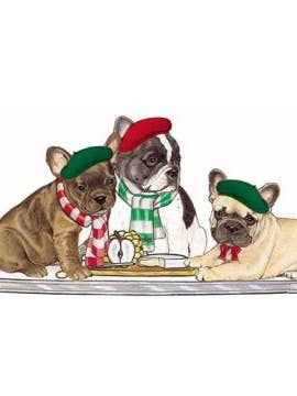 Franse Bulldog magneet houten voor wholesale door Pipsqueak Productions