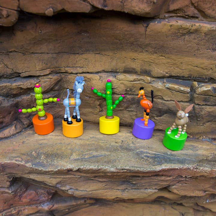 Jack Rabbit Creations - Wholesale Puppet - Kids & Baby - Desert Friends Push Puppets Refill - Set of 242