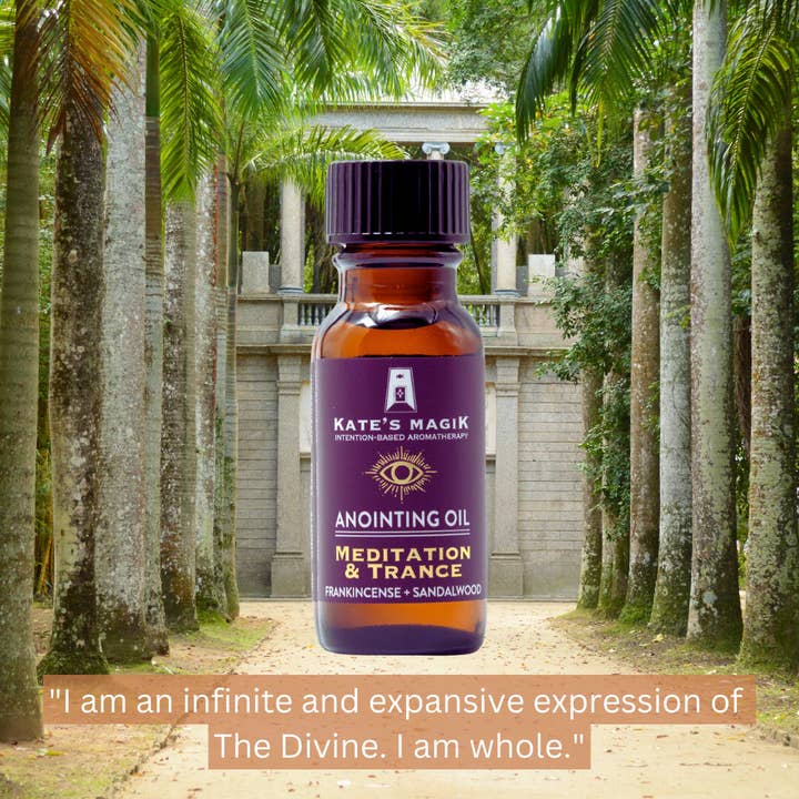 Kate's Magik - Venta al por mayor Lociones/aceites de aromaterapia - Aceite de unción para meditación y trance, sándalo3