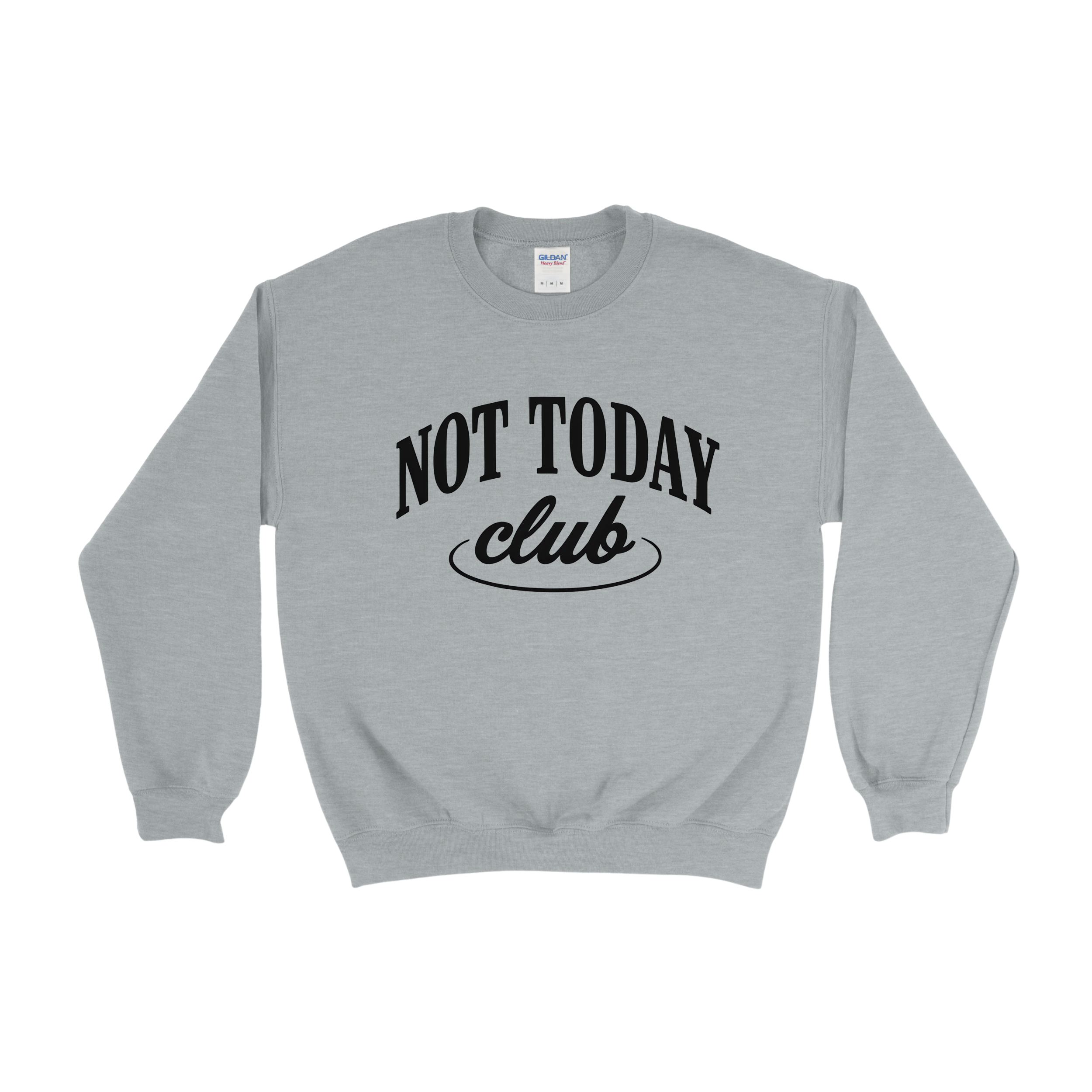 Lucy + Company - Wholesale Graphic Sweatshirt - Women's - Not Today Club Graphic Sweatshirt1