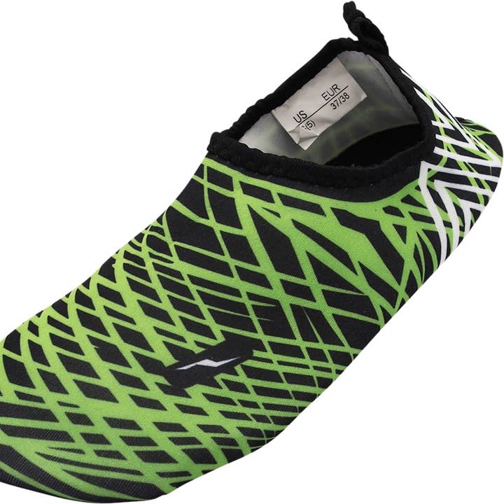 Norty Women's Barefoot Water Skin Shoe - 40667 - Green for wholesale by Eastern Off Price