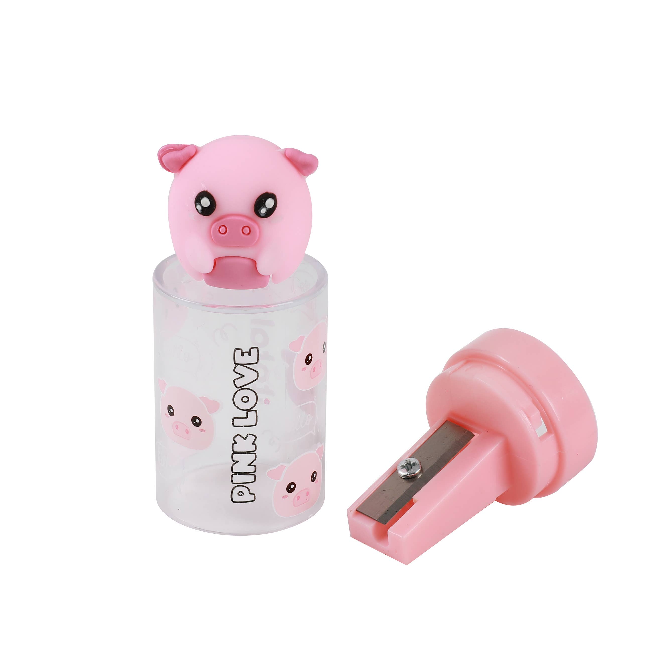 I-Total, I-Drink - Wholesale Drink Huggers & Koozies - Piggy & Cow Pencil Sharpener - 24 Pcs Display3