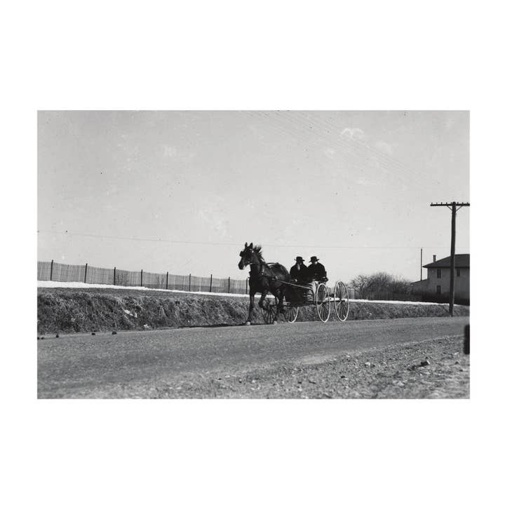 Open Air Buggy, Contea di Lancaster, PA per la vendita all'ingrosso da parte di Retrospect Greeting Cards