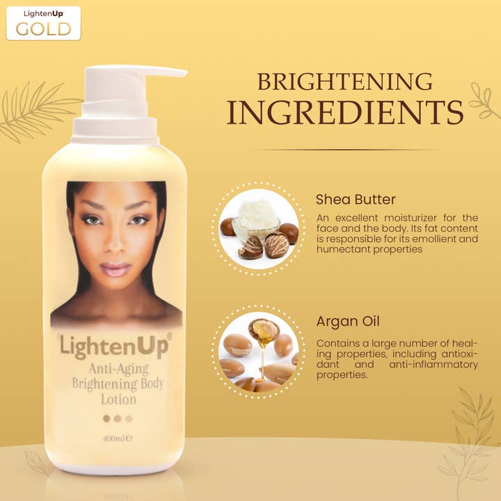 Mitchell Brands – wholesale Body cream/lotion – Omic LightenUp Anti-Aging Lightening Body Lotion - 400ml2