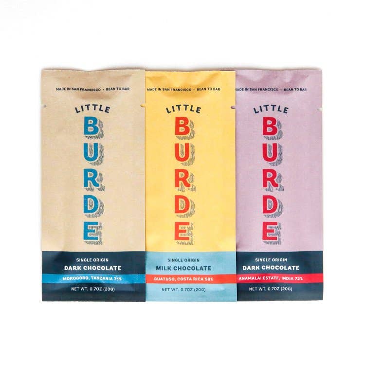 Little Burde Chocolate - Wholesale Chocolate Box - Little Burde Chocolate Gift box Variety Pack (Box of 4)2