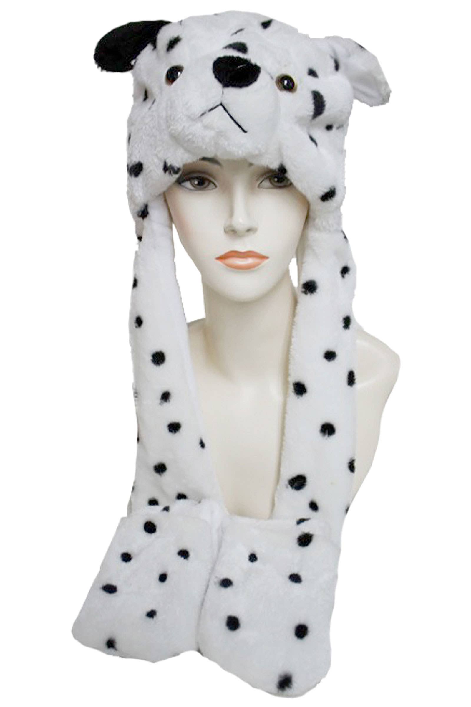 Cap Zone - Vente Bonnet – femme - Chapeau en peluche Animal Pals avec longues oreilles rabattables8