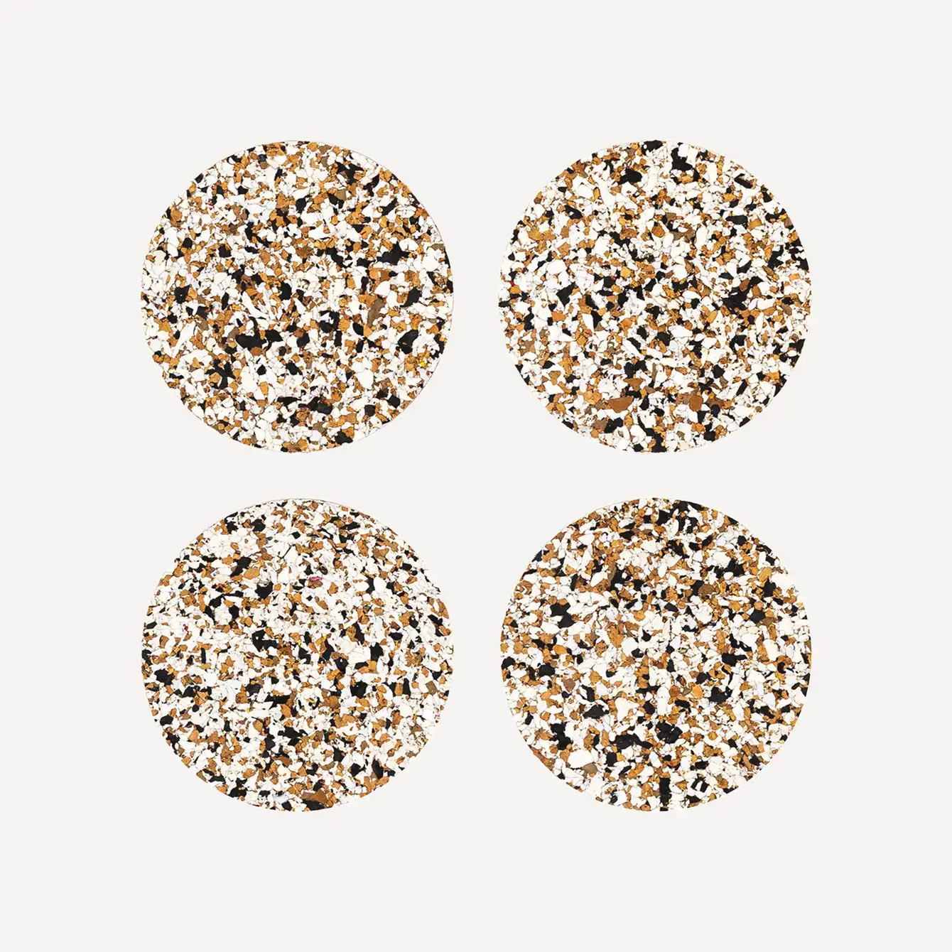YOD&CO - Wholesale Coasters - Speckled Round Cork Coasters0