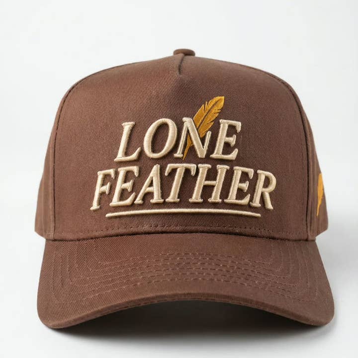 The Original Lone Feather SnapBack // Exhibit 001 for wholesale by Destination Hat Co.