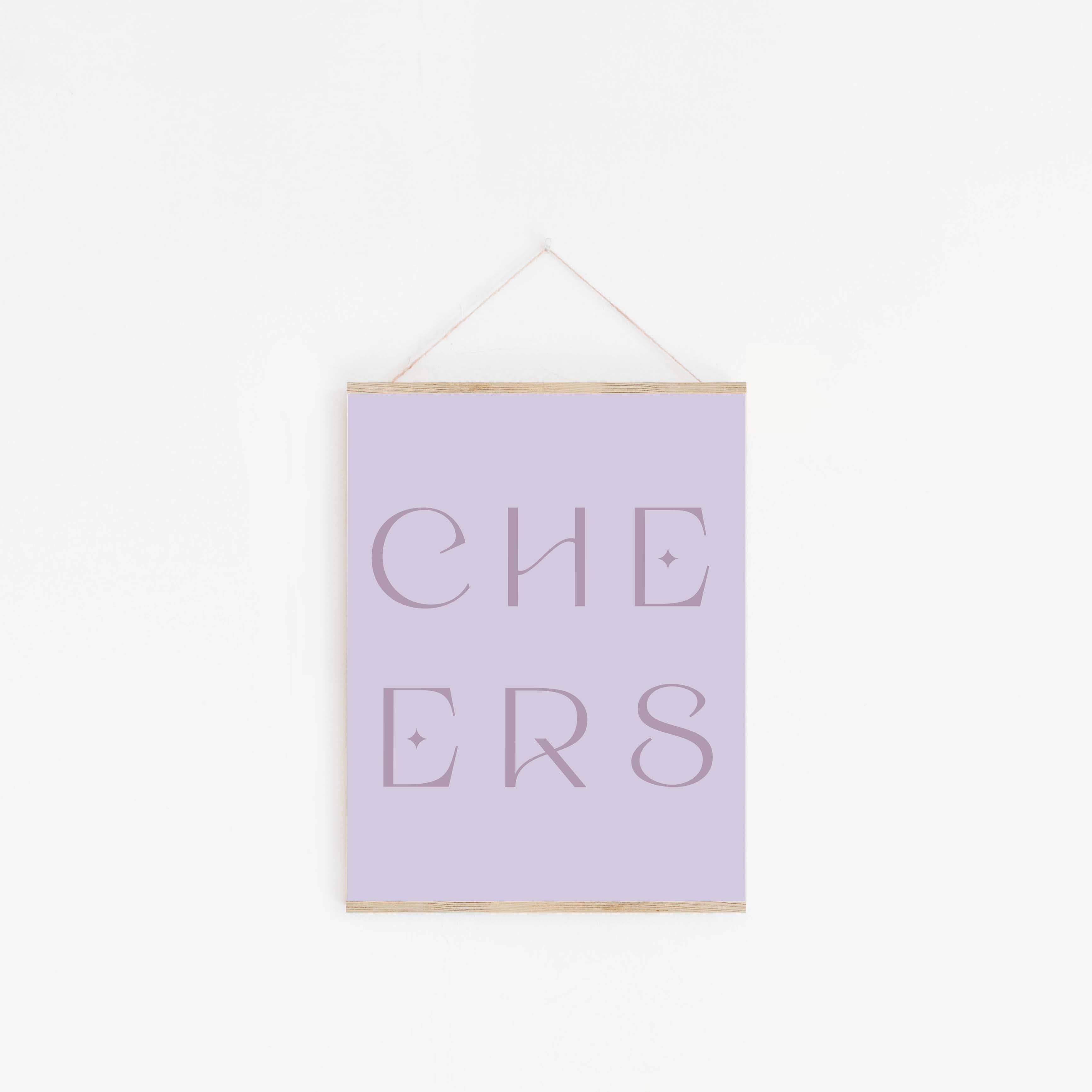 Blú Rose - Wholesale Art Print - Cheers Art Print2