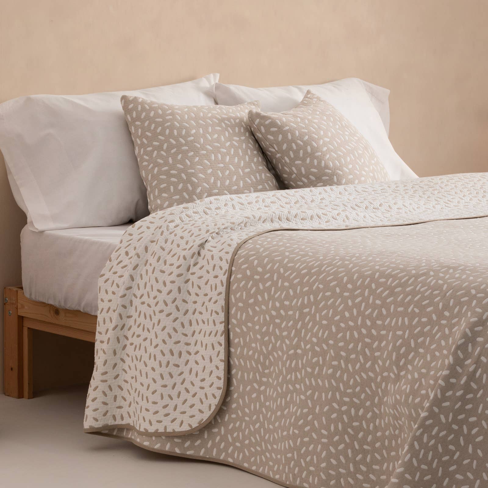 GAMUSI - Wholesale Quilt - CINTI light cotton jacquard bedspread5