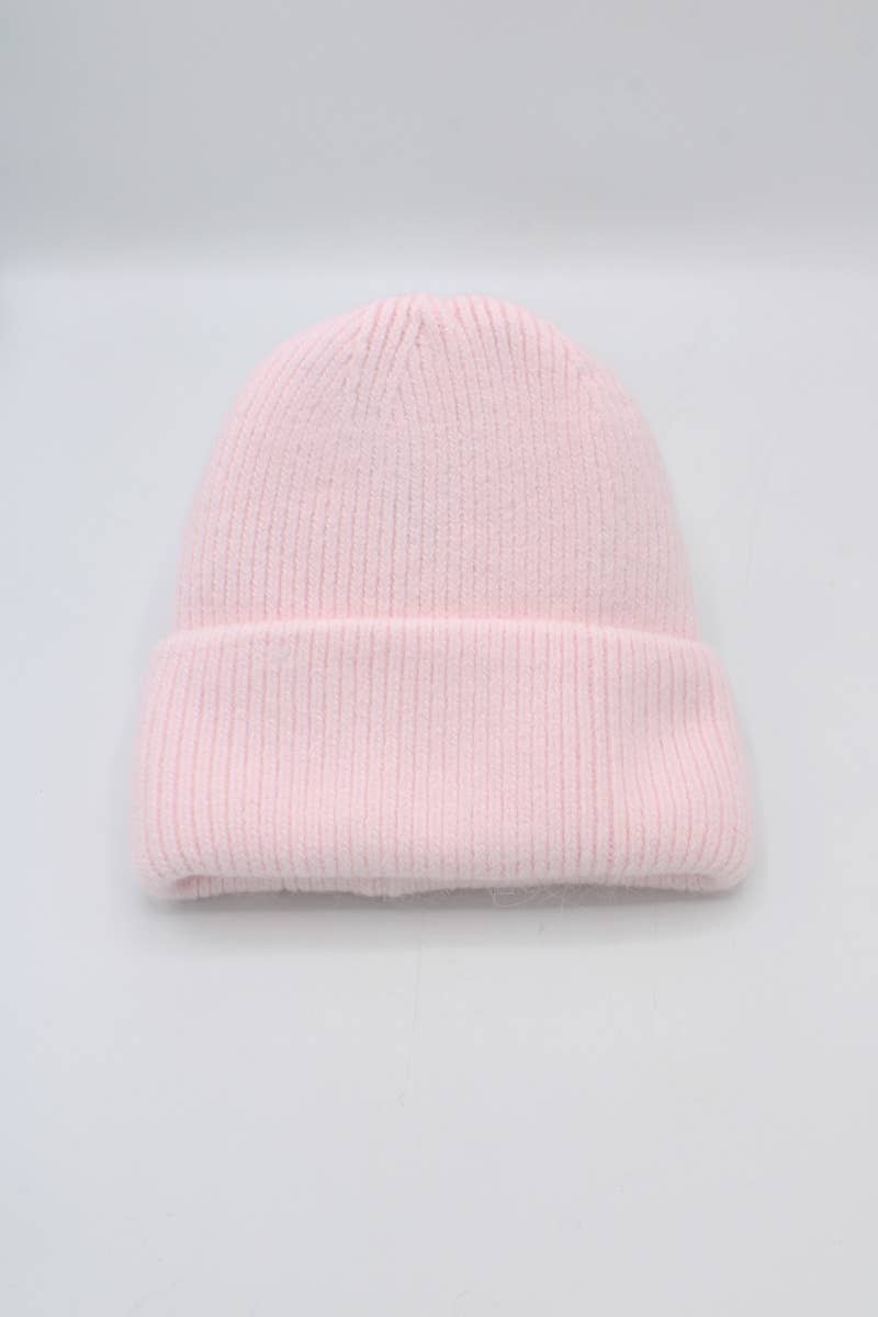 Hologramme Paris - Wholesale Beanie - Men's - Classic plain Angora hat30