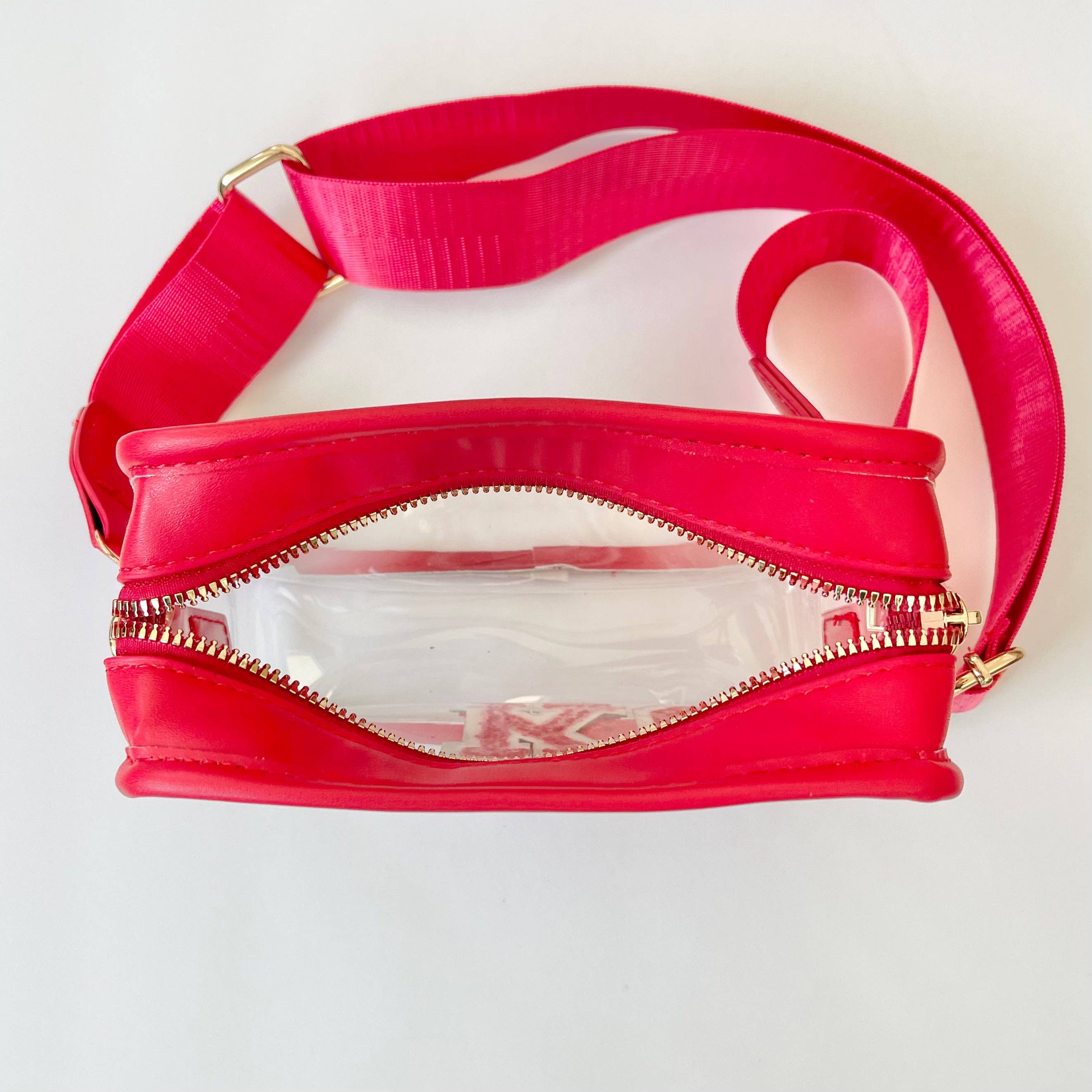 MODish Design Co - Wholesale Crossbody Bag - Women's - KC Red Stadium Bag3