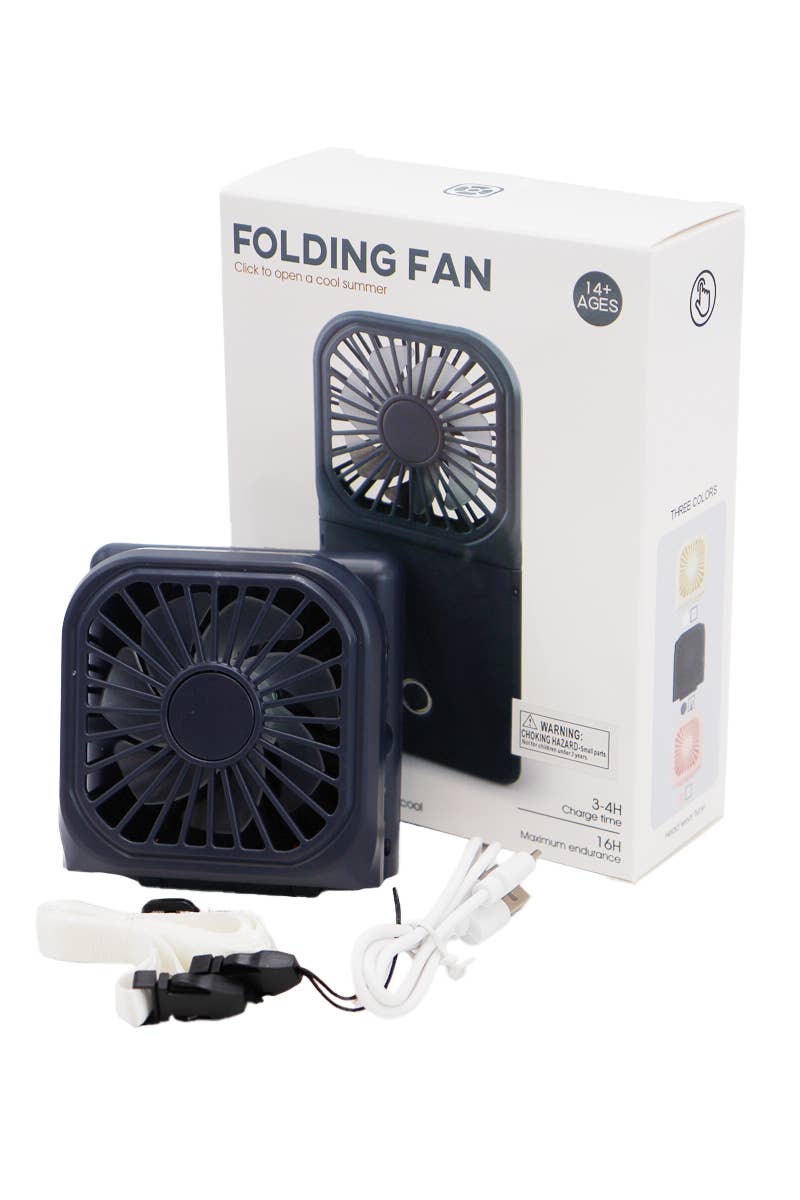 Cap Zone - Vente Ventilateur électrique portatif - Ventilateur électrique portable pliable avec support téléphone8