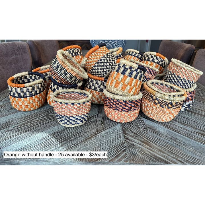 Ti-a Woven Goods - Wholesale Gift Bag - Mini Basket / Gratitude18