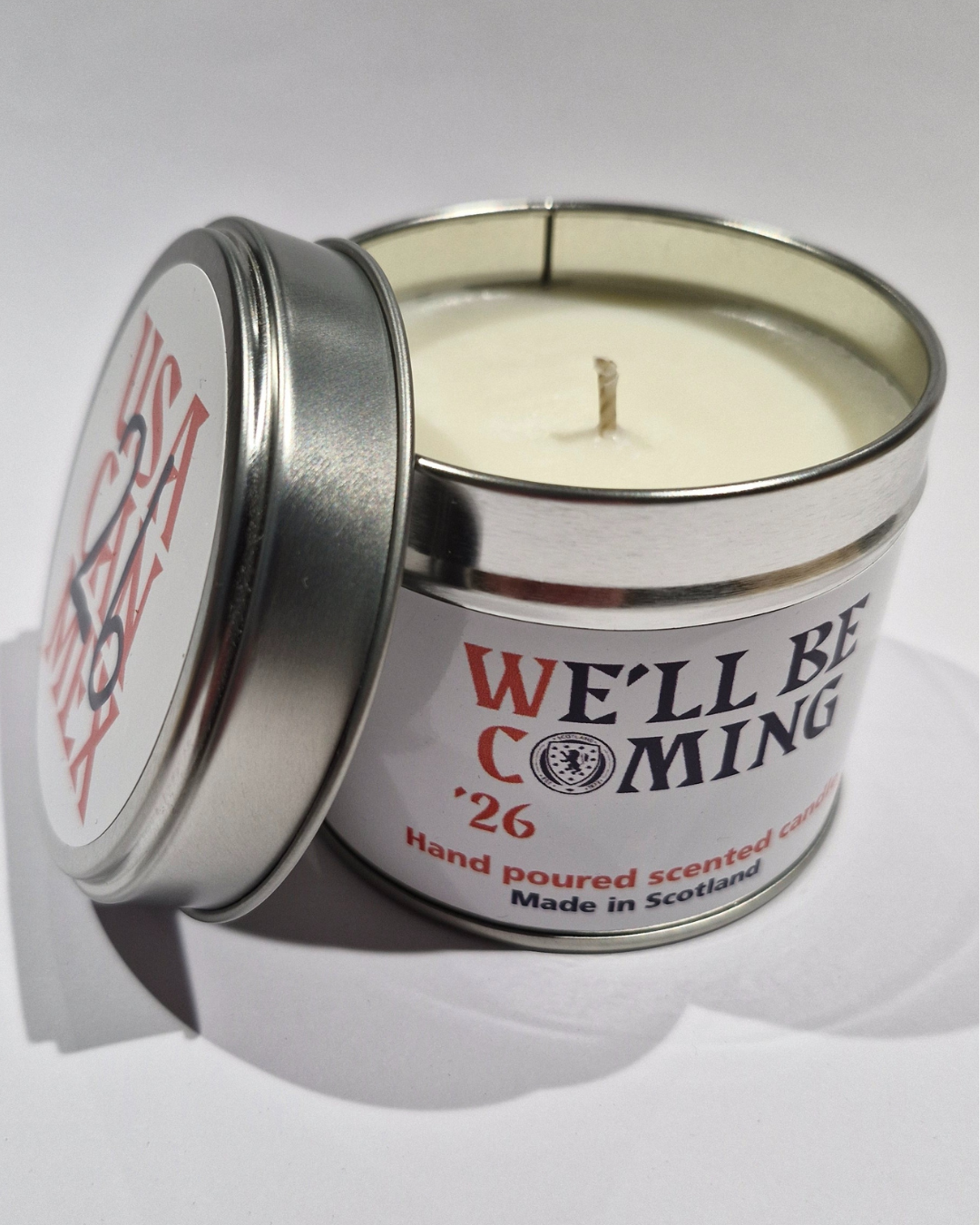 The Stirling Candle Company – wholesale Travel candles – Official Scotland National Football Team Travel Tin Candle8