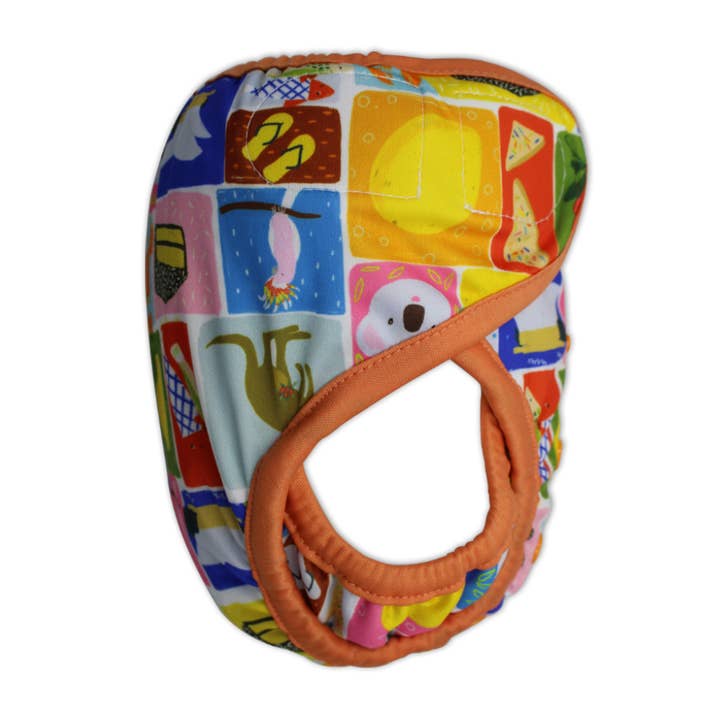 Tyoub - Wholesale Swim nappy – Baby - Tyoub x Suki McMaster Reusable Swim Nappy - Aussie Icons1