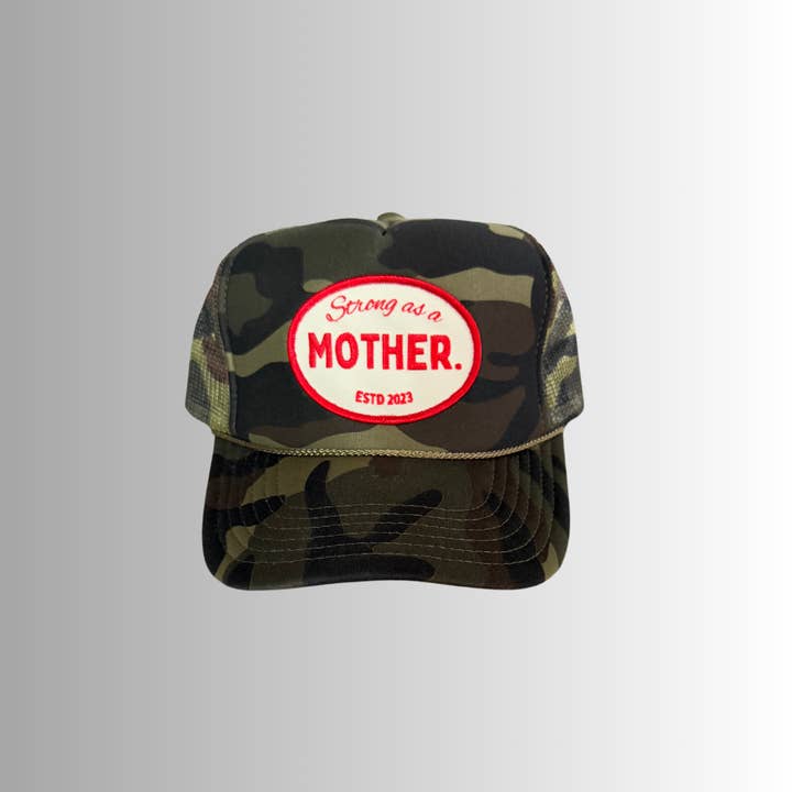 VINTAGE Mother Patch Hat - Camo for wholesale by Mother Hats
