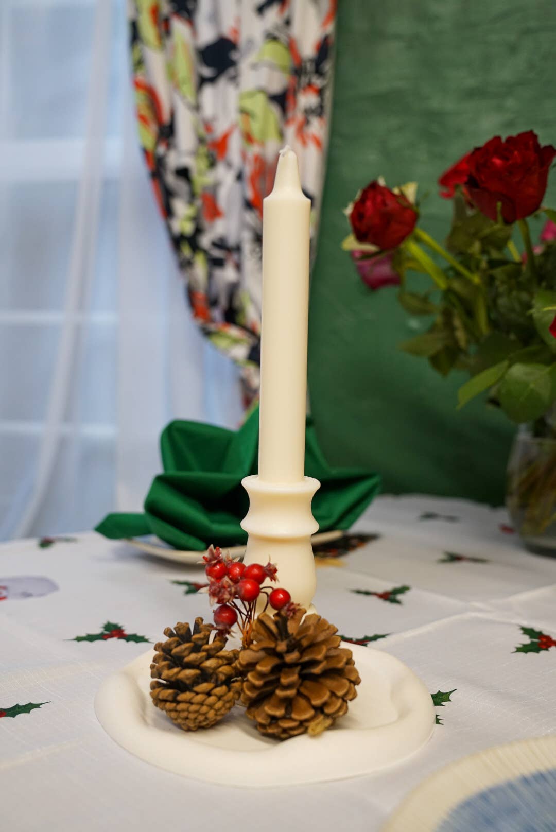 Gokican – wholesale Novelty candle – Ivory Soy Wax Dinner Candle Home Decor1