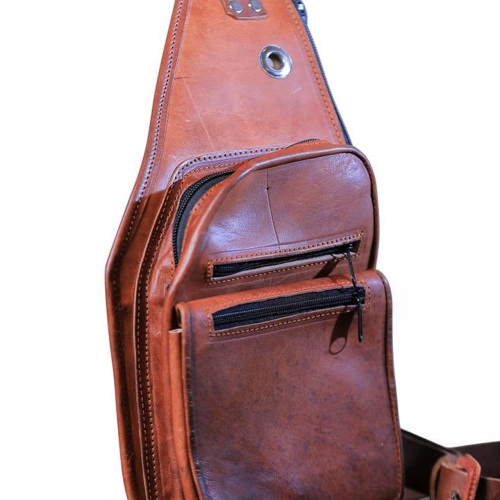 Napoleon Crossbody voor wholesale door Chuupul Leather