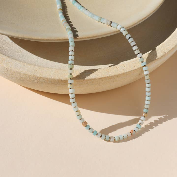 Skyline Beaded Necklace I Spring Jewelry for wholesale by Token Jewelry