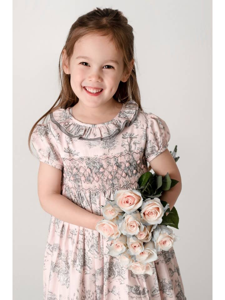 Annafie London Ltd - Wholesale Dress - Kids - ISADORA smocked dress2