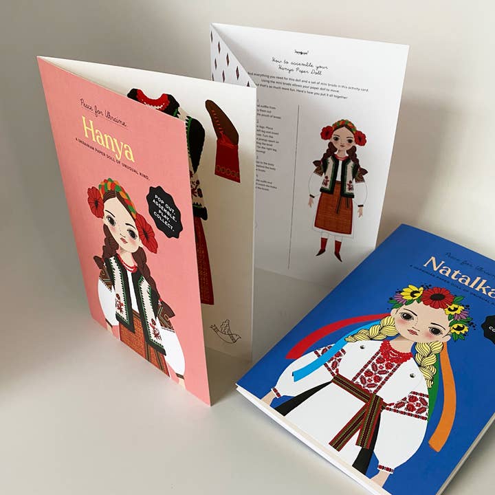 Of Unusual Kind - Wholesale DIY Craft Kit - Kids - NATALKA PAPER DOLL
