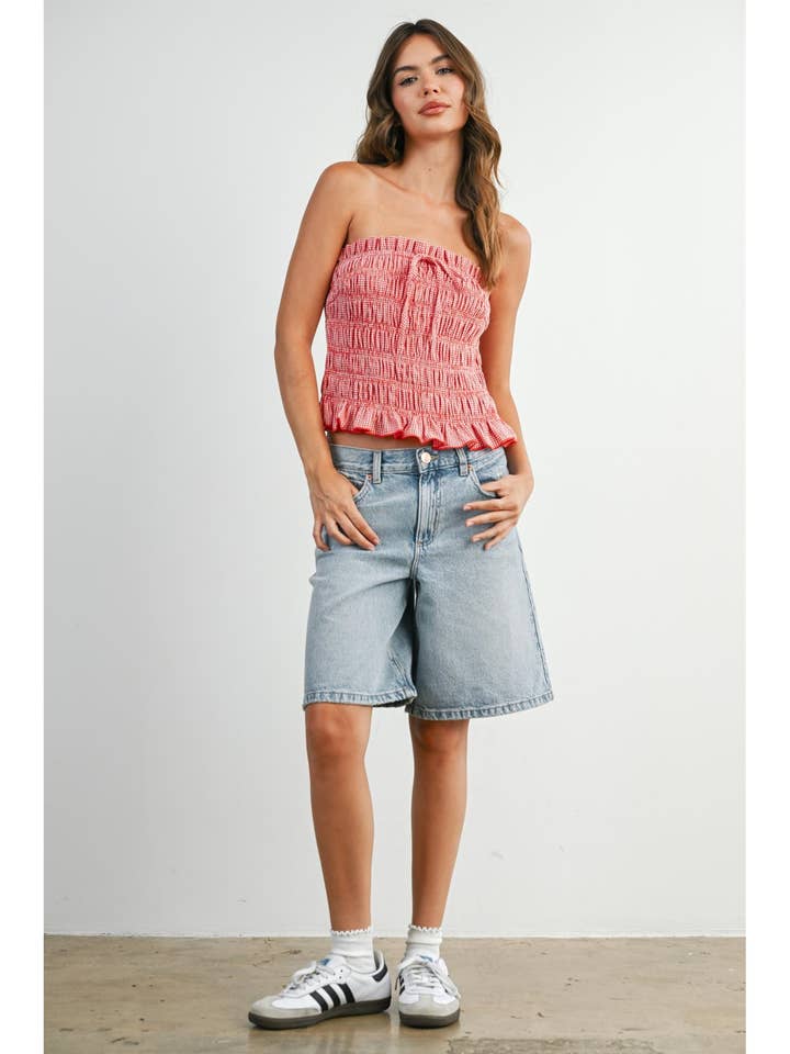 Buefront Rynket Tube Top - BMT8051 for engroshandel hos BUTTERMELON