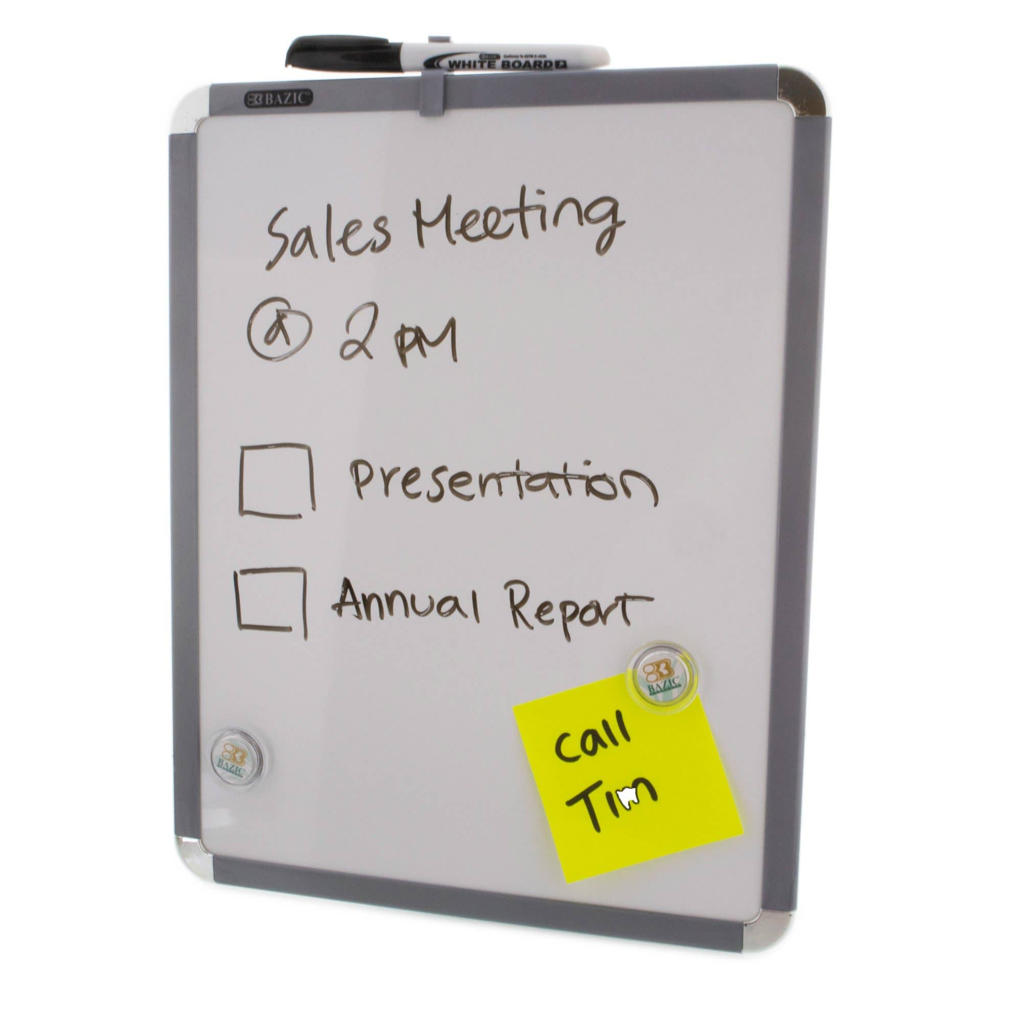 Luna Office Supply -  Everyday Essential – Engroshandel White board/viskbar tavle – Magnetisk Tør Slette Board Med Marker8