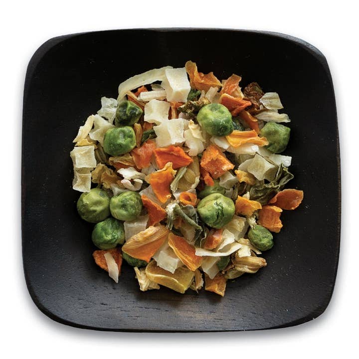 Hearty Vegetable Stew Blend, Dried Vegetables, Non GMO, 1 lb for wholesale by Frontier Co-op
