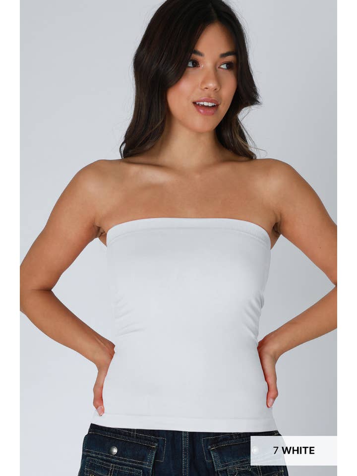 NIKIBIKI - Wholesale Bralette - Women's - NS8418 - Two Layer Tube Top