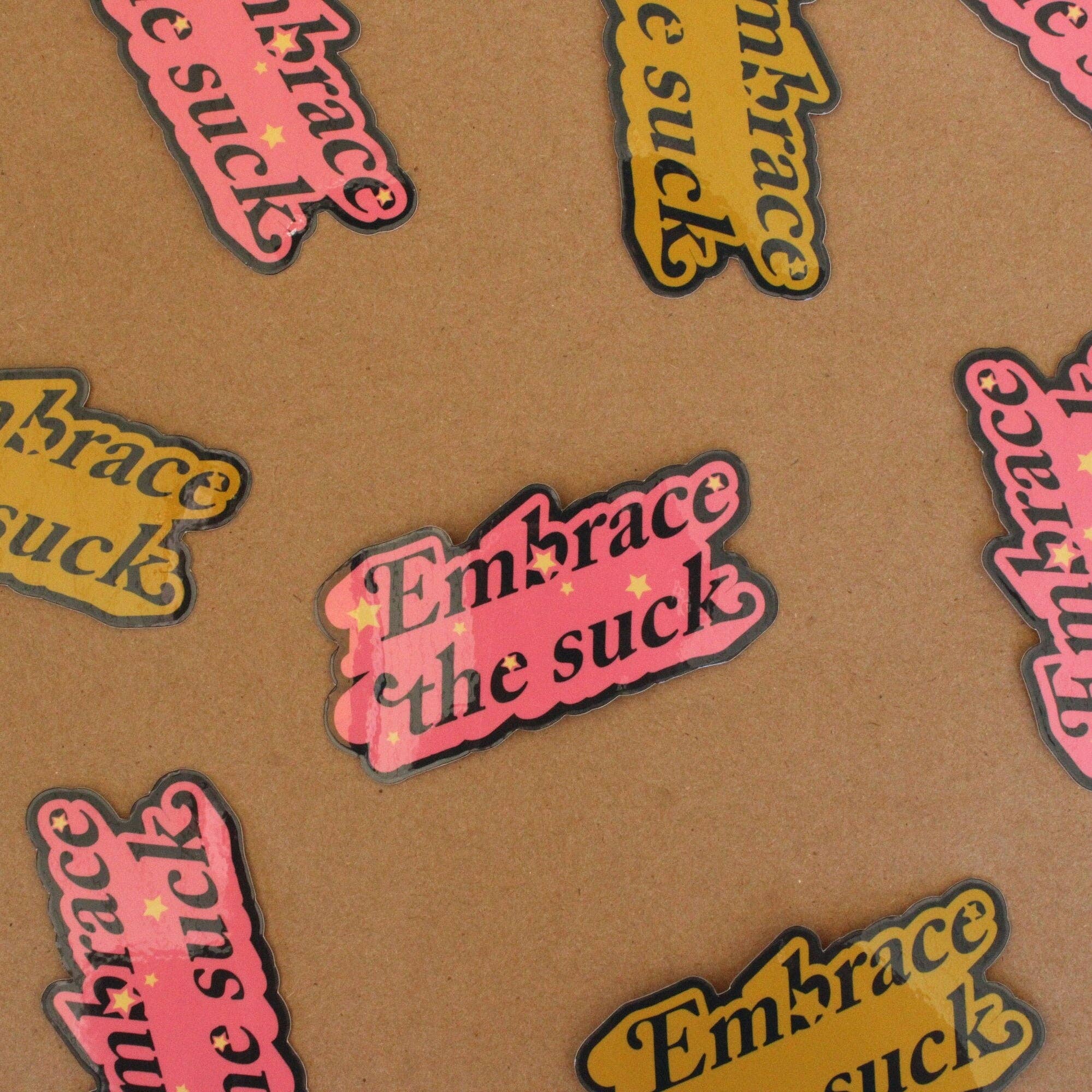 Doctor Scribble – wholesale Klistermärke – Omfamna det jobbiga Vinylklistermärke3