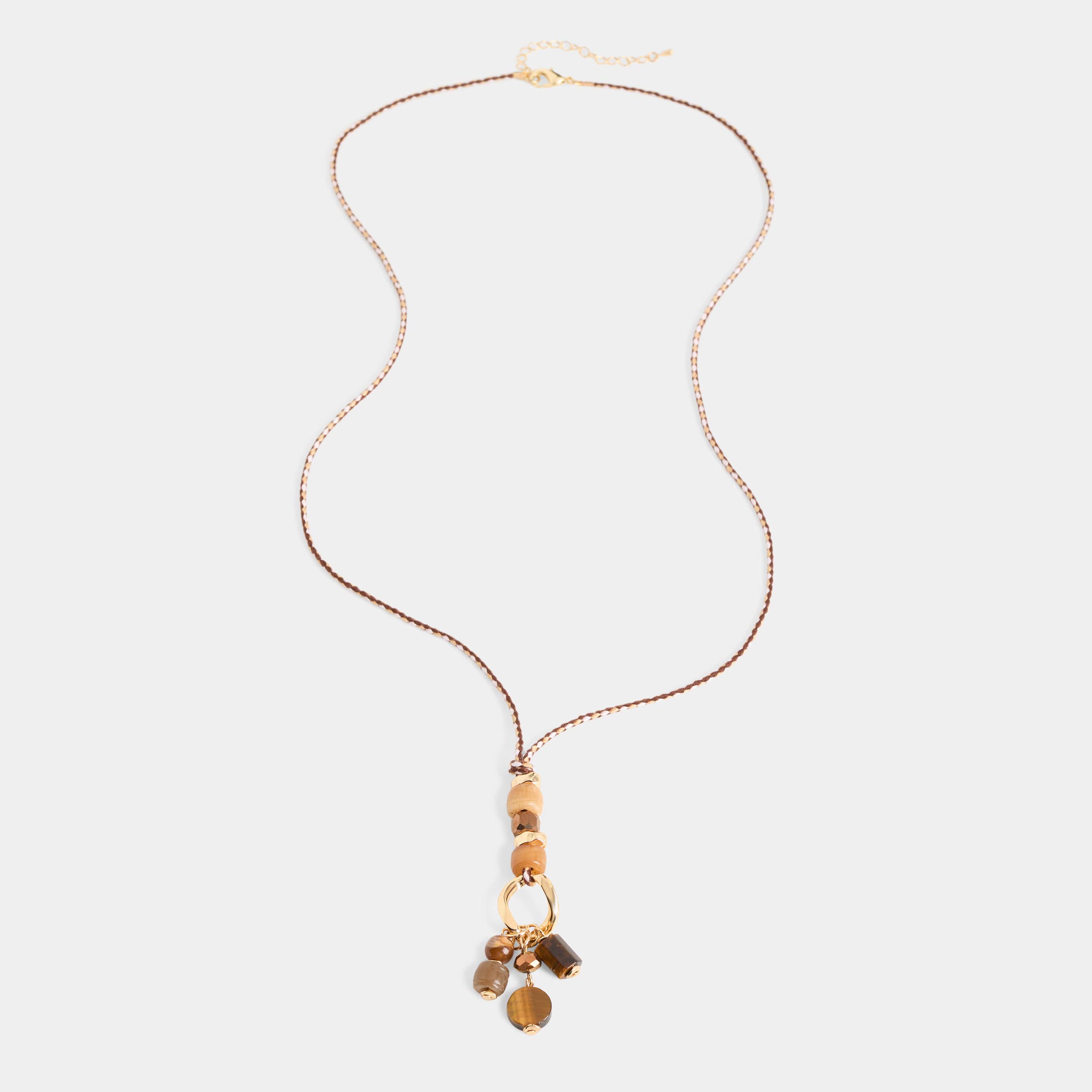 COCO + CARMEN - Vente Collier maille et chaîne - Collier Long Simone3
