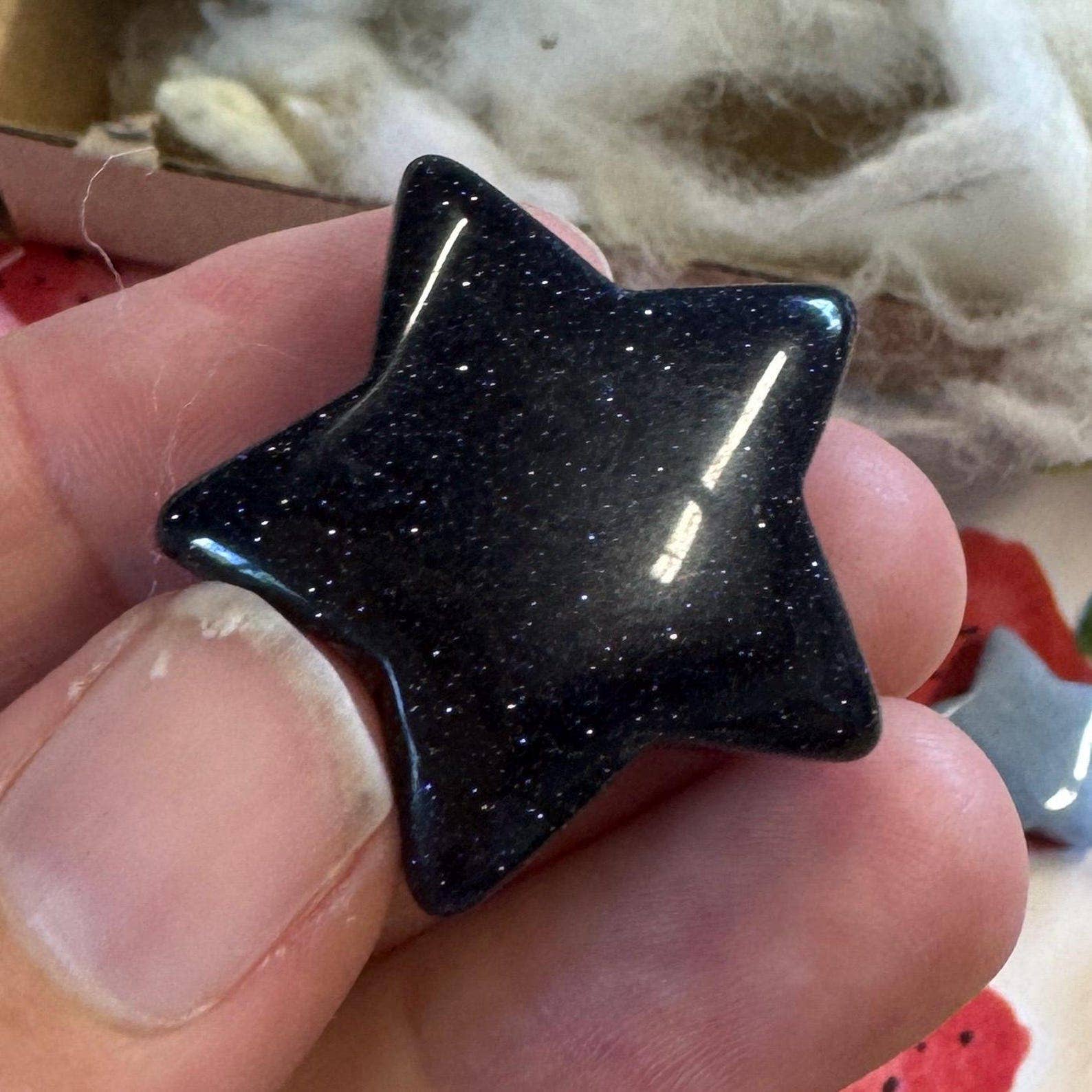 Elf Kendal Hippies - Wholesale Spiritual Stone/Crystal - Crystal star 3cm or 1.2inch by elf in UK Gemstone star gifts6