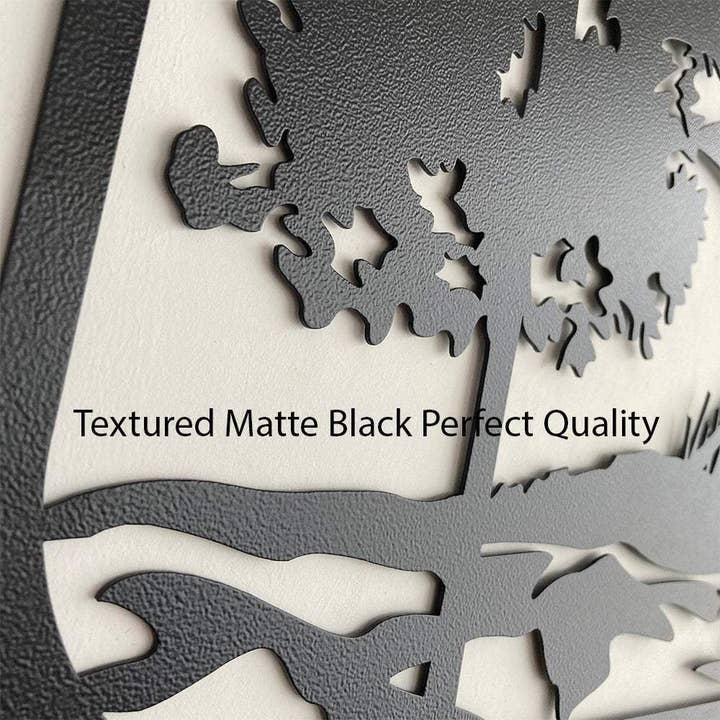 DOTCOMCANVAS - Vente Décoration murale - CITATION 3D MÉTAL : PENSEZ