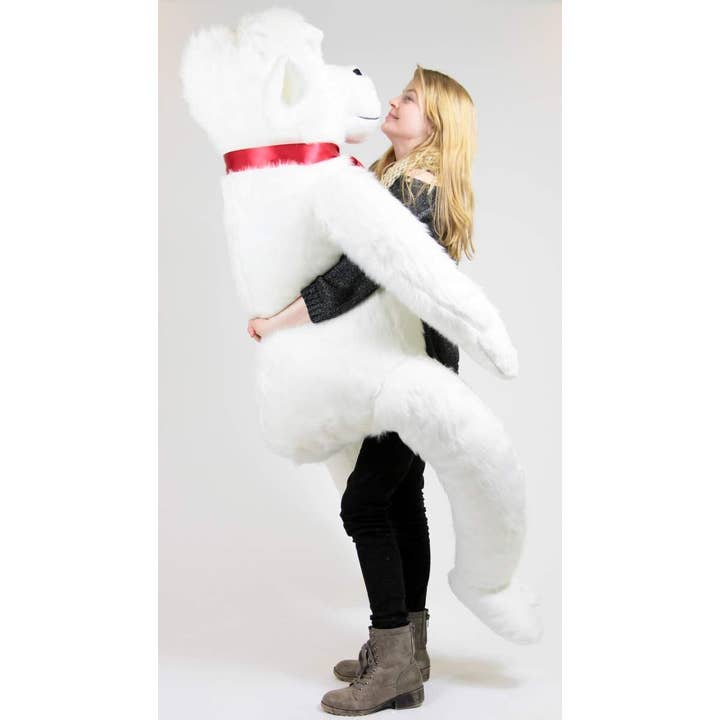Big Plush - Vente Peluche – enfant et bébé - Gorille géant en peluche blanc de 6 pieds de 72 pouces fabriqué aux États-Unis8