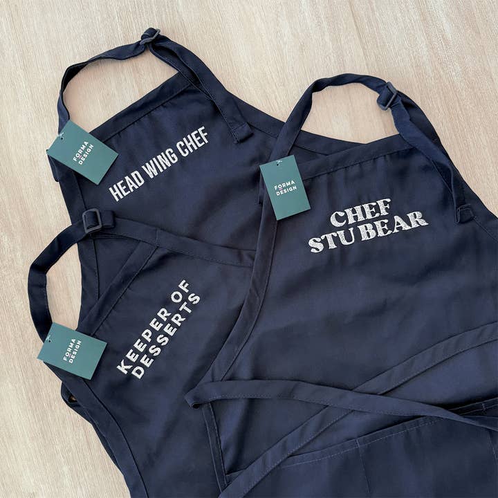 Forma Design - Vendita all'ingrosso Grembiuli - Grembiuli Ricamati su Misura3