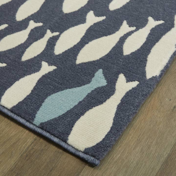 School of Fish Coastal Area Rug for wholesale by Balta Rugs