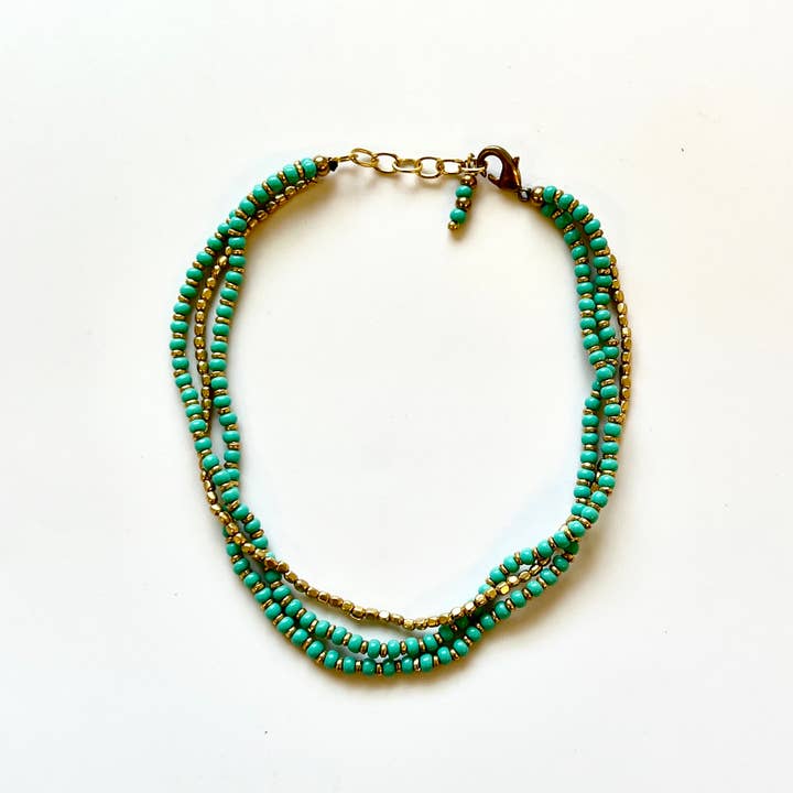 Baizaar - Wholesale Anklet - Triple Strand Anklet