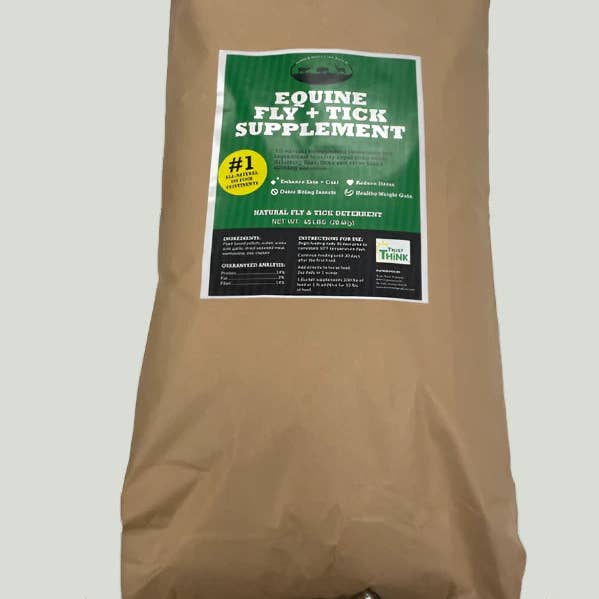 Smart Horse Gear - Wholesale Pet supplement – Not cat/dog - Timber Hills Lake Ranch - All Species Fly + Tick Supplement 45lb Bag0