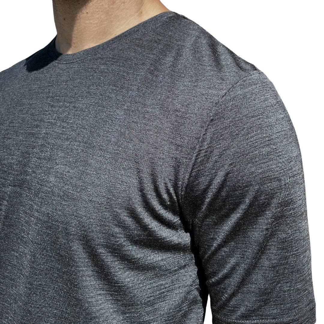 Glückskind - Wholesale T-Shirt - Men's - Men's T-shirt anthracite, merino wool & tencel (organic, bluesign)6